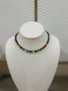 TOVA Sofia Necklace Smutt Melon